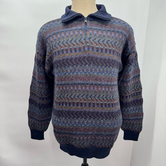 New D’Stylo 100% alpaca wool sweater mens sz m - Picture 2 of 8